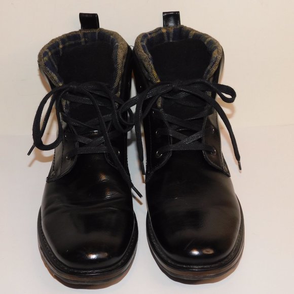 Restoration Maxium Men\'s Ankle Boots With Plaid Lining Size 11 main image 13